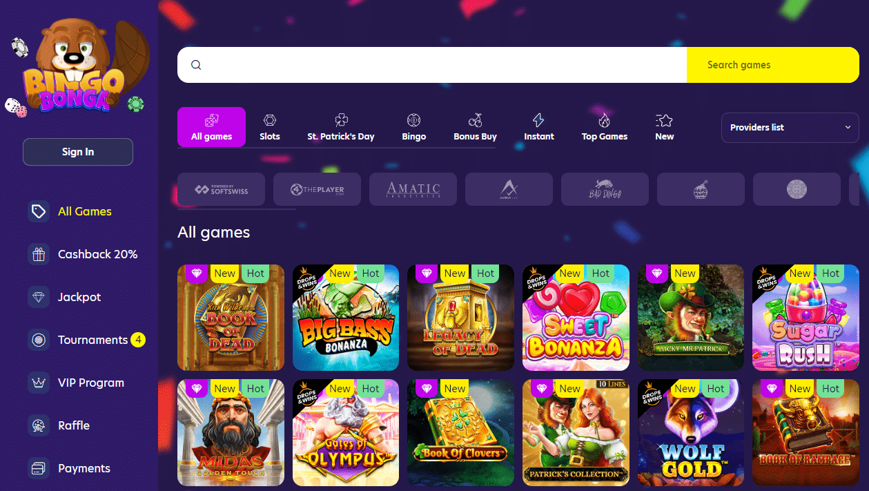 bingobonga nieuwe online casino bonus nederland