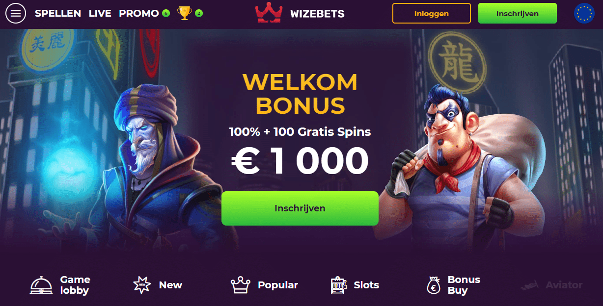 wizbets casino online nederland