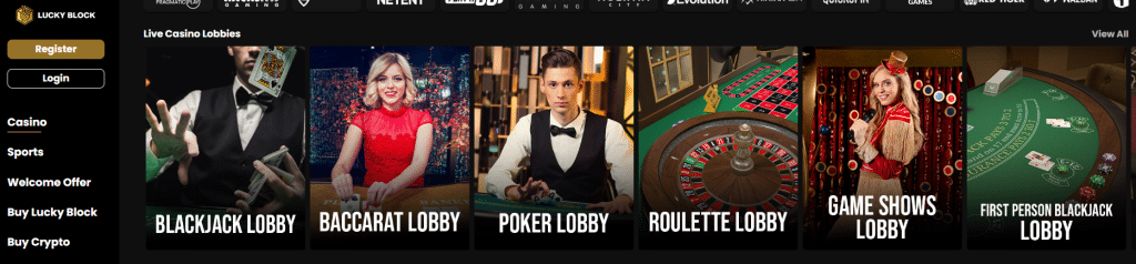 best uitbetalende online casino spellen van lucky block